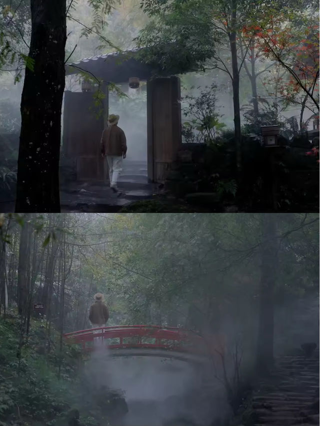 青城山深山秘境避世度假泡湯staycation~~