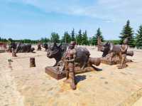 盛唐天下黃河第一橋——蒲津渡鐵牛