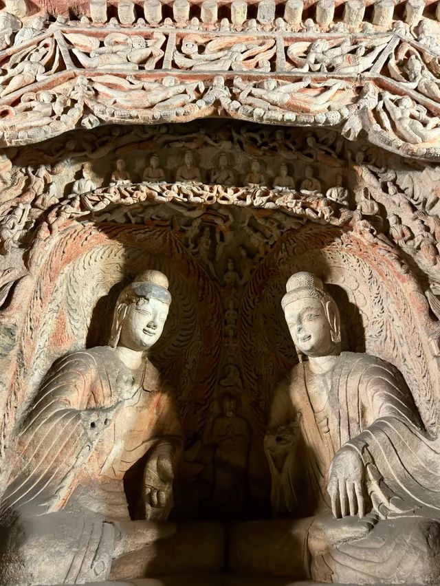 絕了！淡季的雲岡石窟也太好拍了吧