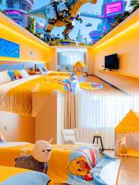 自貢方特親子遊封神住宿!麗思智能親子酒店全方位體驗