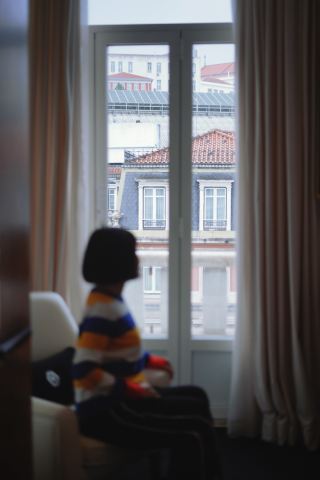 A hidden gem hotel in the heart of Lisbon, where you step out into a Christmas market.