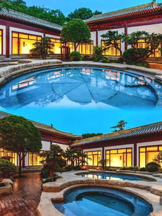 โรงแรมซีอานหัวชิงรอยัลฮอตสปริง: พักในบ่อน้ำพุร้อนสไตล์ราชวงศ์ถังภายในพระราชวังหัวชิง