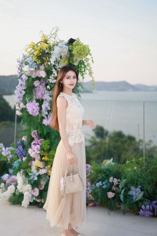 日落時分的東錢湖，浪漫值我給滿分