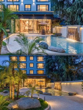 Tonglu high-design pool hotel