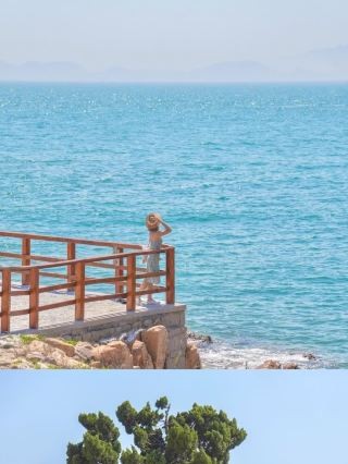 Summer is the perfect time to visit Qingdao and see the sea at Xiaomai Island
