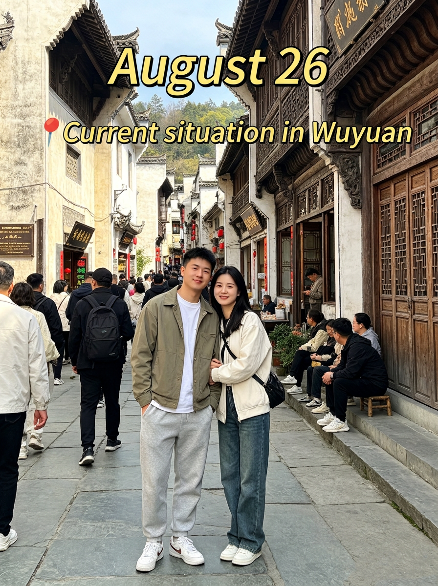 Aug 26, just back from my trip to Wuyuan, here's the truth