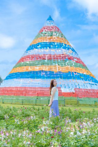 В Гаомине спрятался «маленький Шангри-Ла» Фошаня, целое море цветов сейчас в полном цвету
