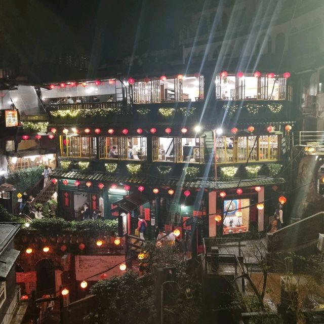 The Nightlights of Jiufen Old Street