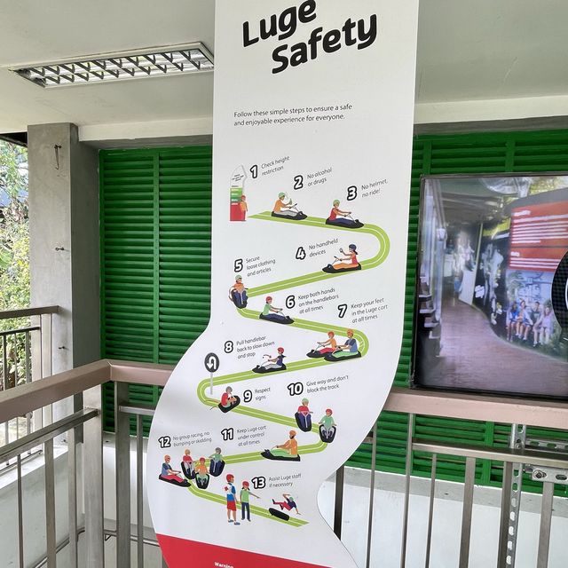 新加坡天際線斜坡滑車-有速度感、小刺激、又好玩