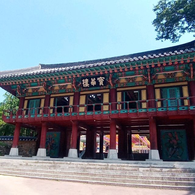 은빛 바다에 내리는 부처님에 아미타불 은해사다