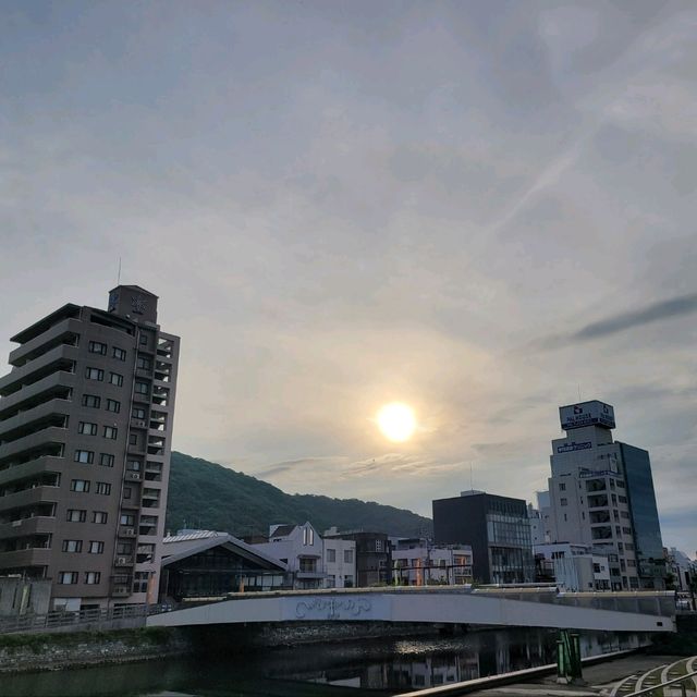 德島眉山山頂靜觀日落🌇