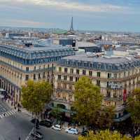 Unique Building of Galleries Lafayette