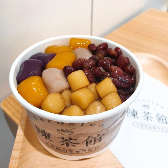 【芋圓控必去】黃埔純手工芋圓名店🍠 自選奶茶/豆漿/沙冰/椰汁底🥥