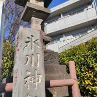 埼玉県 さいたま "氷川神社の入口" 意外と質素な入口