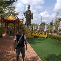 Newly renovate ji gong temple in Yong Peng.