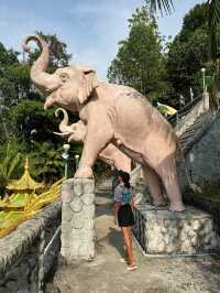 Mountain Buddha Temple in Krabi