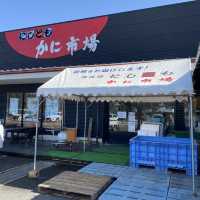 兵庫県・山陰香住「にしともカニ市場」観光立寄りにおすすめ