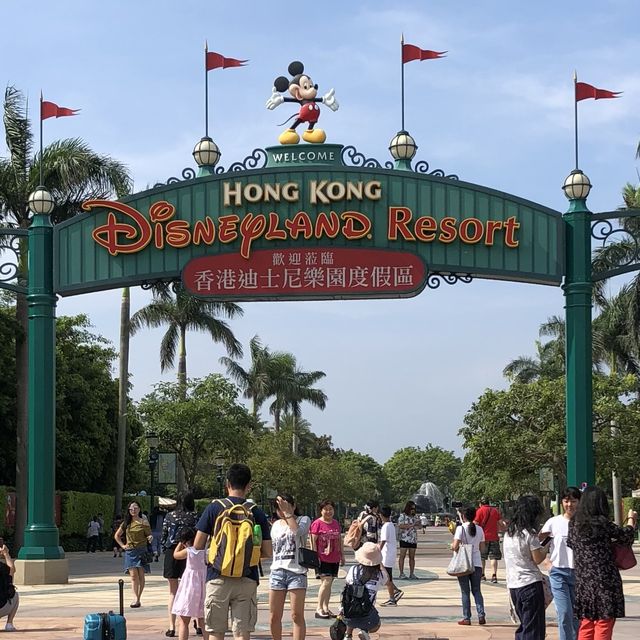 【香港ディズニーランド】日本から近くて行きやすい海外ディズニー