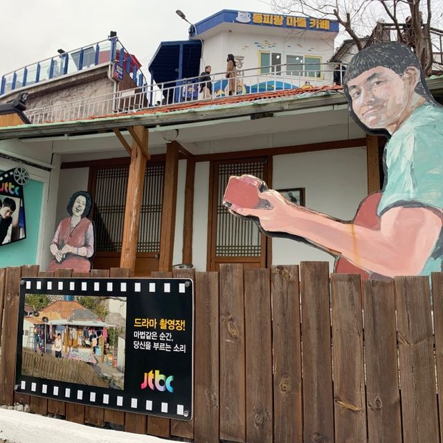 형형색색 벽화로 가득한, 통영 동피랑벽화마을