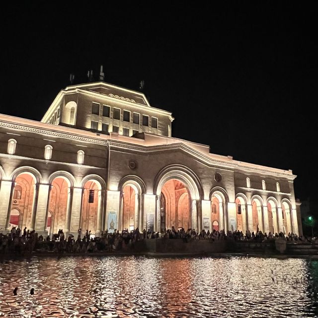 Charming city center of Yerevan