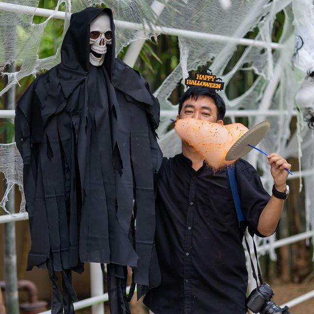 เปิดแล้ว Halloween Season at CHAN nature cafe'