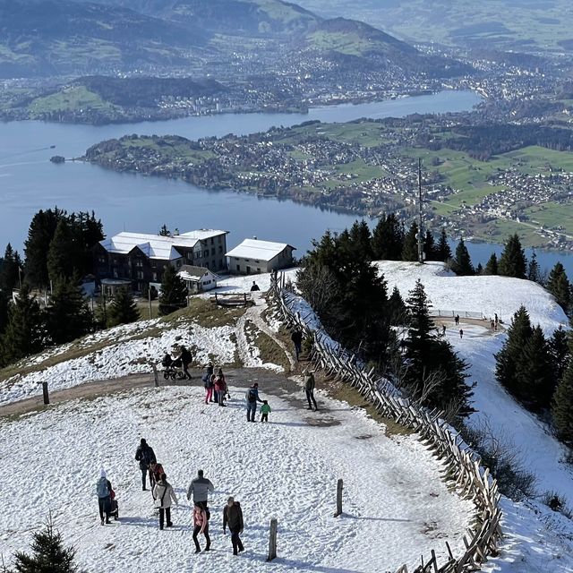 Winter Bliss at Rigi Kulm