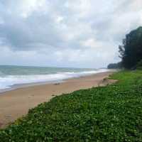 Romantic beach at Phuket airport 