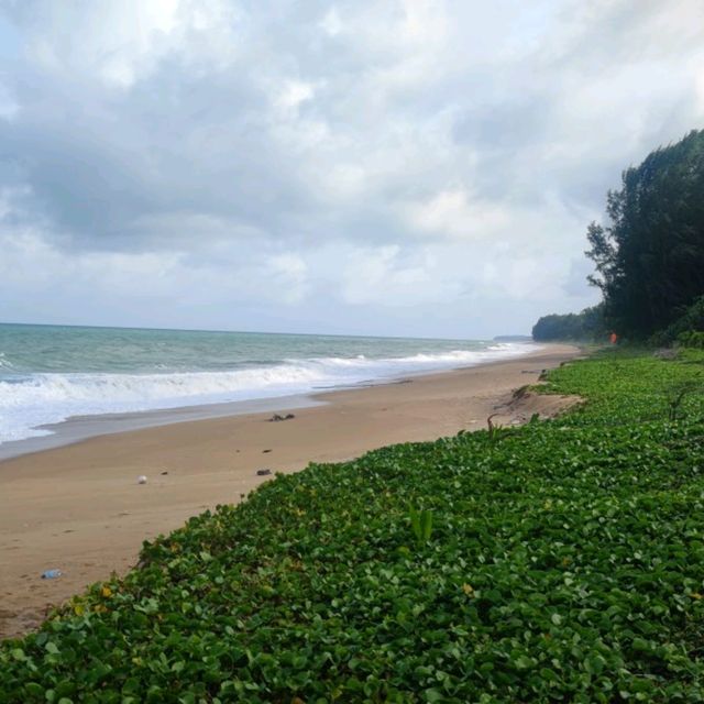 Romantic beach at Phuket airport 