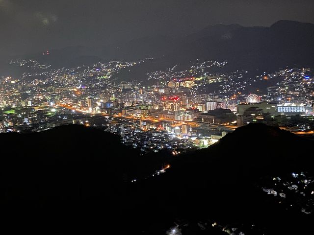 日本長崎｜日本三大夜景之一稻佐山頂展望台