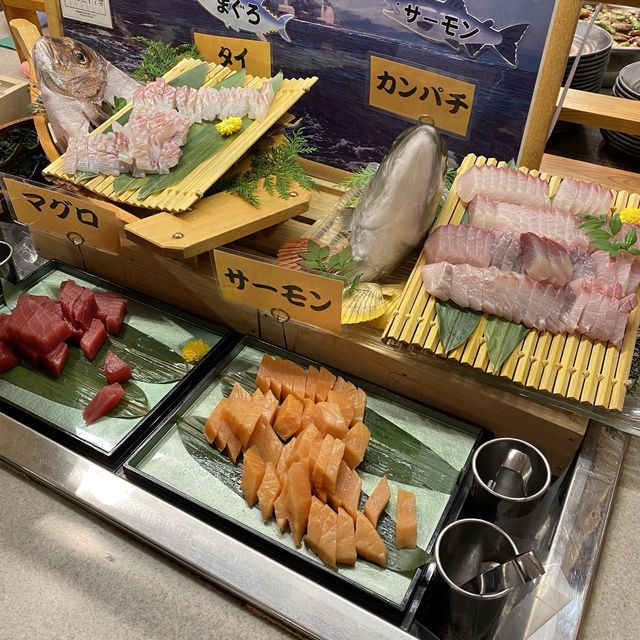 海幸三昧バイキングに感動！玉ねぎ！カンパチ！天ぷら！朝食も素晴らしい！休暇村南淡路の食事が至福でした【食事編】