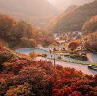 Beautiful Autumn View of Malti Mountain Pass