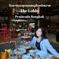 Afternoon Tea ธีมคริสมาสที่ โรงแรม เพนนินซูลา กรุงเทพฯ