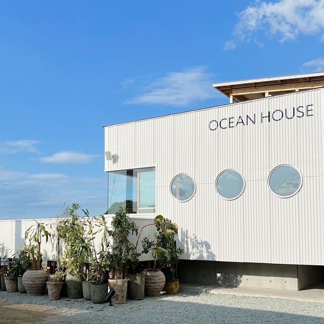 日本福岡落地玻璃唯美海景餐廳