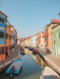 【イタリア】ベネチアから日帰りで行けるカラフルな島が可愛すぎた！