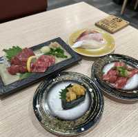 熊本站迴轉壽司晚餐😎