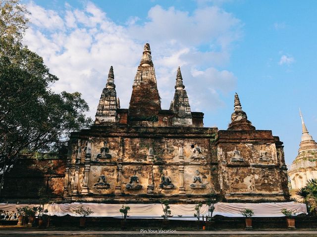 พระธาตุประจำปีมะเส็ง วัดเจ็ดยอด เชียงใหม่