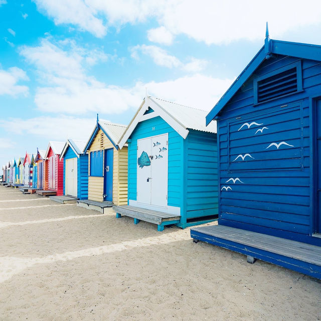 Brighton Bathing Boxes, Melbourne 🇦🇺 