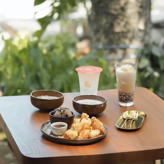 ร้านคาเฟ่ขนมไทย น่ารักมากกกก