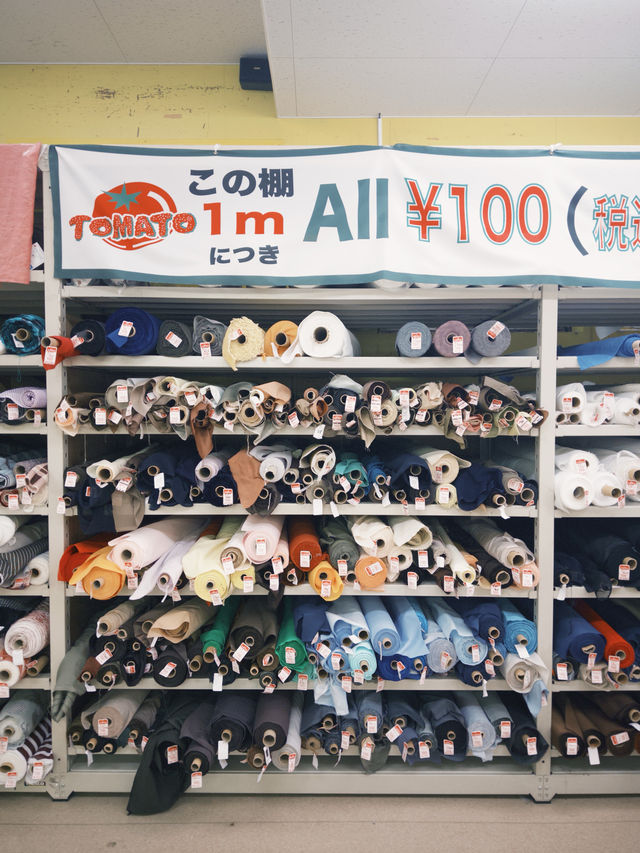🇯🇵手作人最愛的！🧵日本布料和手工藝素材超級齊全「日暮里纖維街」