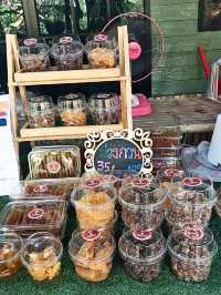 🍘ตลาดน้ำประชารัฐ บางใบไม้