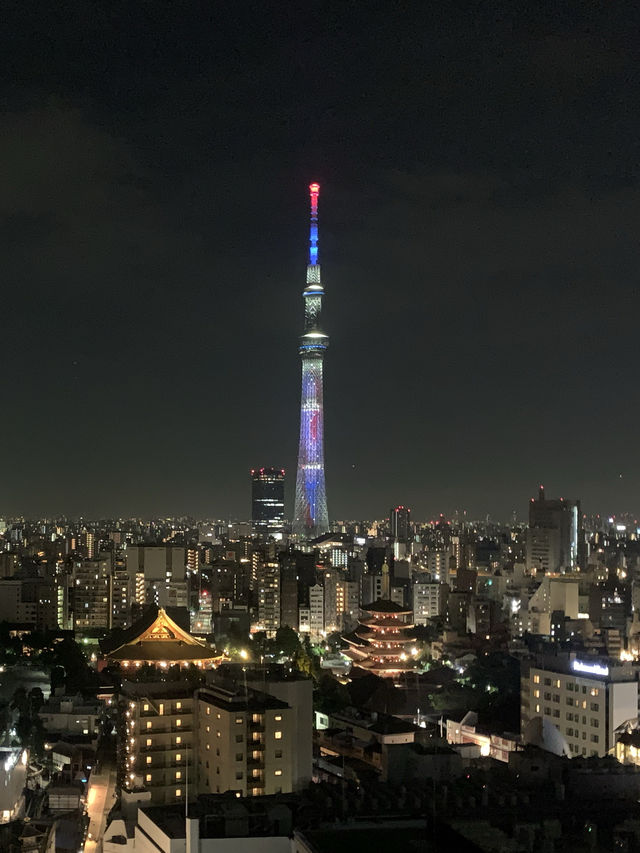 東京　大迫力のスカイツリービューホテル🏨