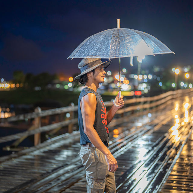 สะพานมอญ สังขละบุรี ☔️