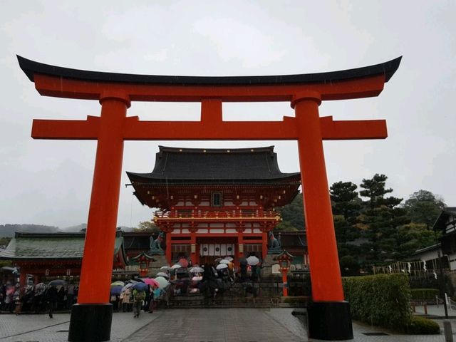 Visiting the Fushimi Inari Shrine