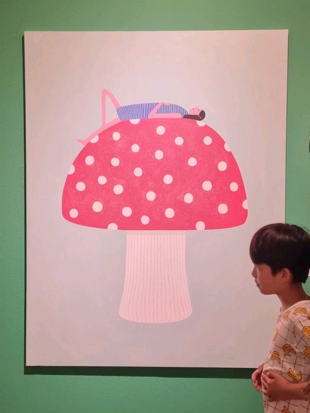 작가의 상상력이 돋보이는 전시회