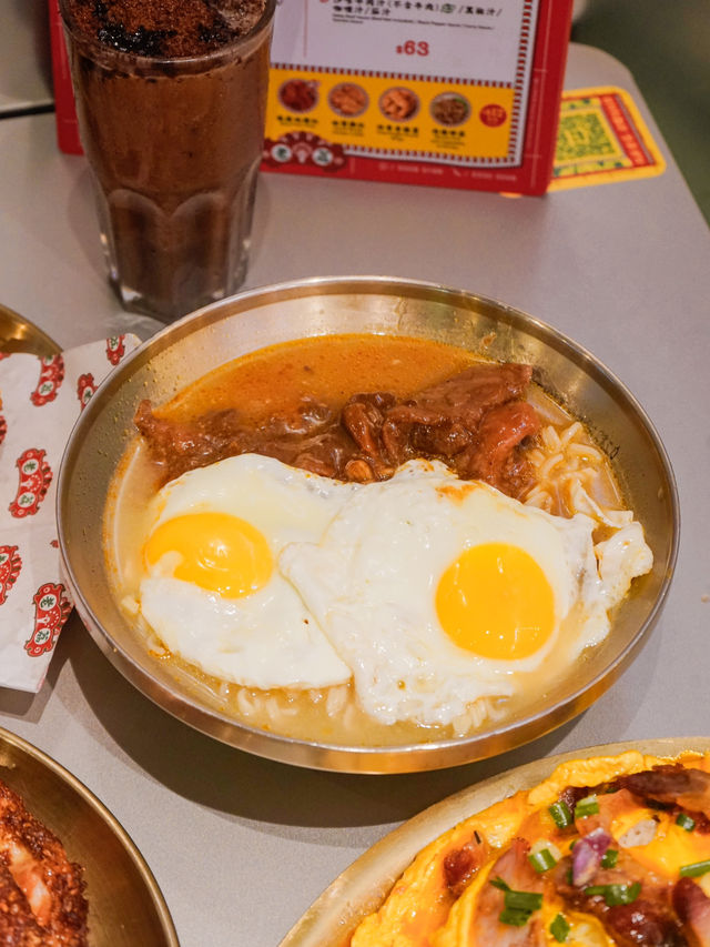 全城必食沙嗲牛肉炒蛋熱香餅 全城必食沙嗲牛肉炒蛋熱香餅