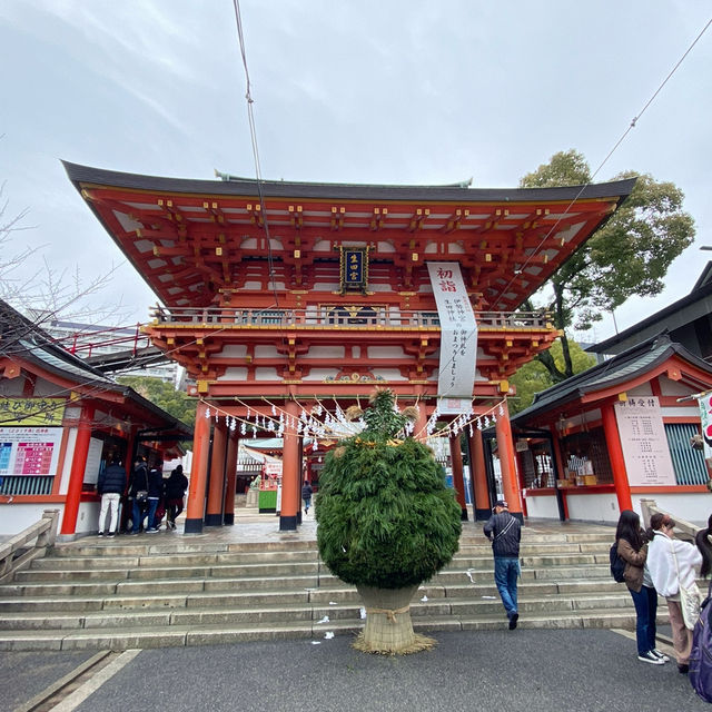 神聖探訪：神戶生田神社的靈感🏯🌸🙏