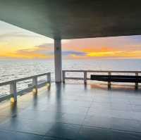 Serene Sunsets at Bangsaen Beach