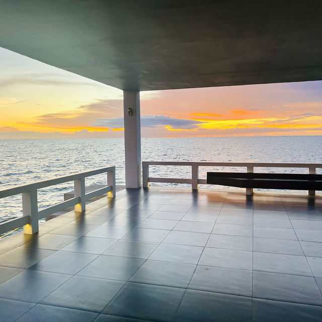 Serene Sunsets at Bangsaen Beach
