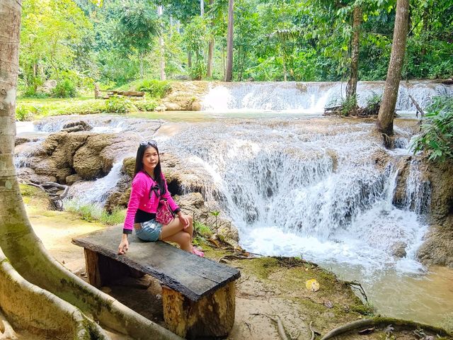 น้ำตกเกริงกระเวีย จ.กาญจนบุรี