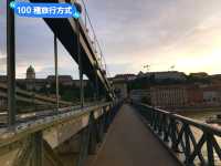 爛漫指數破表，多瑙河畔的夕陽：塞切尼鐵橋